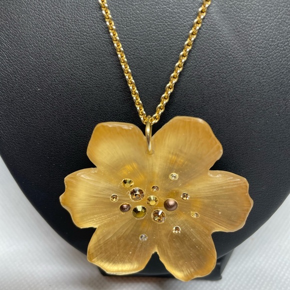 Alexis Bittar Women’s Necklace flowerLucite - Picture 8 of 12